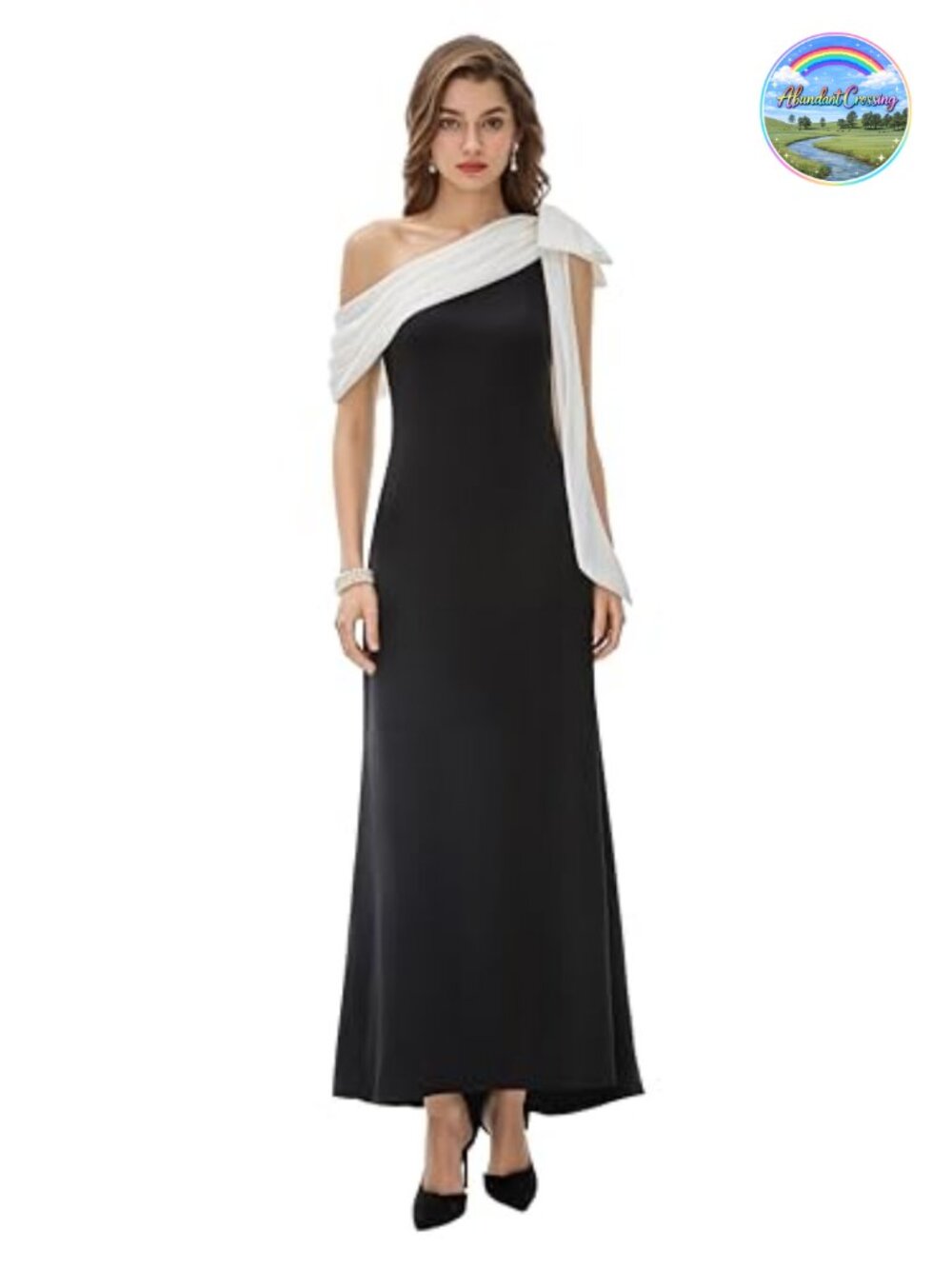 One Shoulder Cocktail Dress Sleeveless A-Line Wedding Guest Party